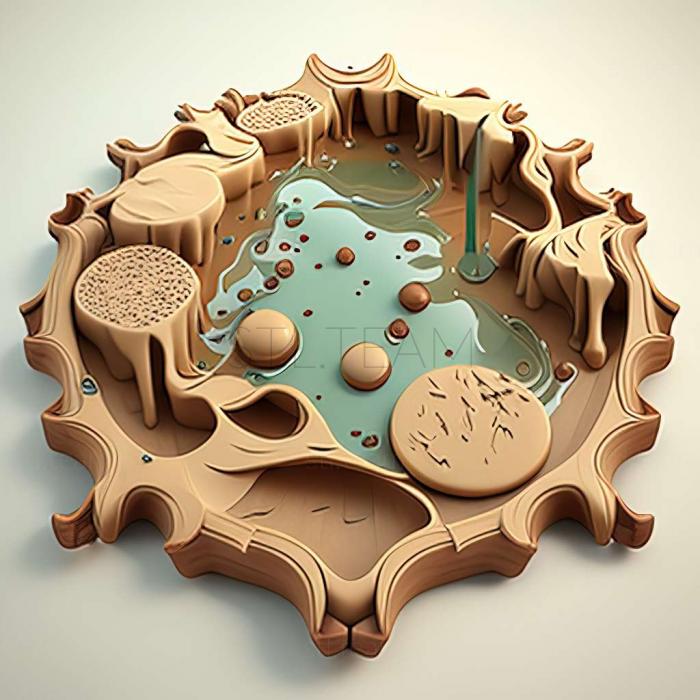 3D model Puddle game (STL)